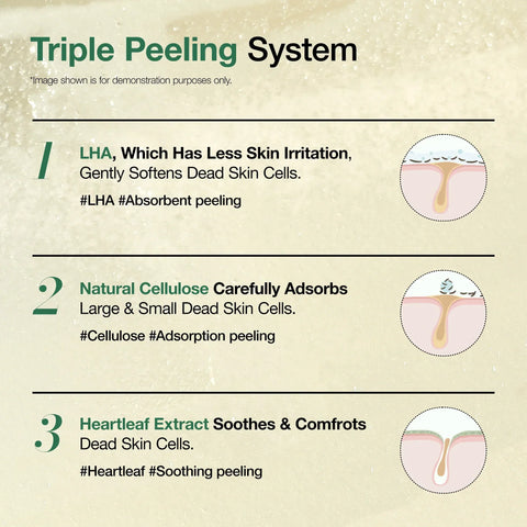 Heartleaf LHA Moisture Peeling Gel