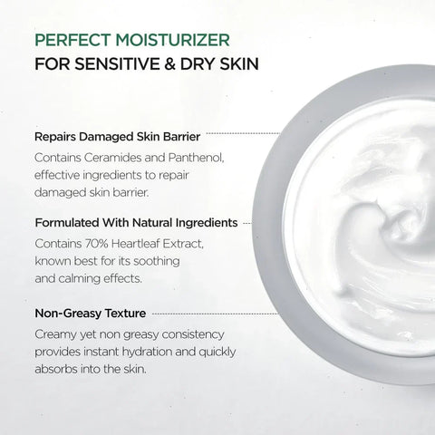 Heartleaf 70% Intense Calming Cream